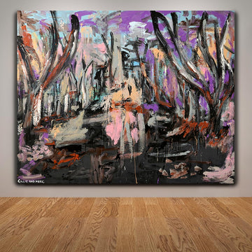 The Beech Trees of Dark Hedges Alley (Original Painting)