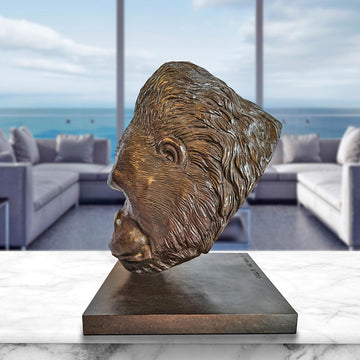 Beno the Western Lowland Gorilla was a Face of the Wild (Bronze Sculpture)