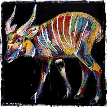 The bongo had ideas of his own (Original Painting)