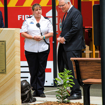 Boot and Helmet - A Memorial