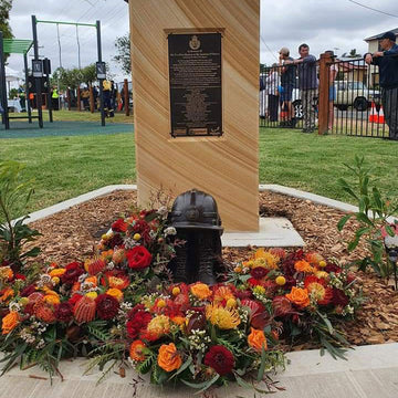 Boot and Helmet - A Memorial
