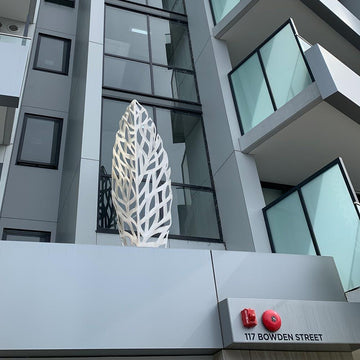 The Birth of a Tree (Stainless Steel Sculpture)