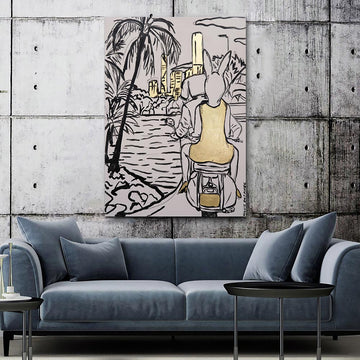 Brisbane Here We Come (Original Painting)