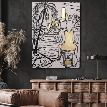 Brisbane Here We Come (Original Painting)