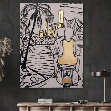 Brisbane Here We Come (Original Painting)