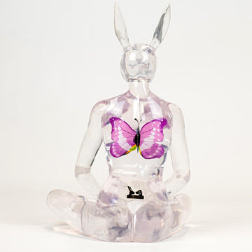 She Had Butterflies in Her Heart (Resin Sculpture)