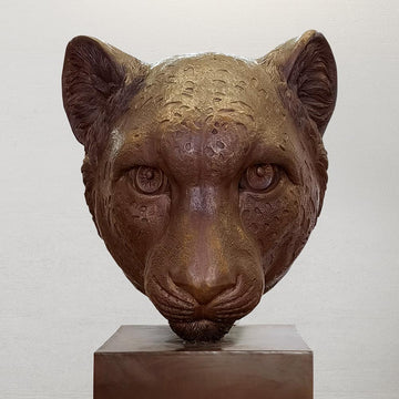 Jahanna - Asiatic Cheetah of the Wild (Bronze Sculpture)