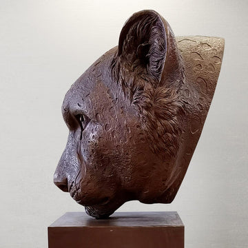 Jahanna - Asiatic Cheetah of the Wild (Bronze Sculpture)