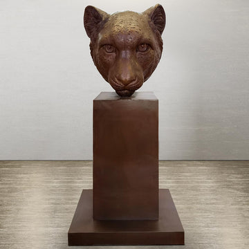 Jahanna - Asiatic Cheetah of the Wild (Bronze Sculpture)
