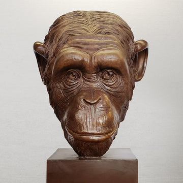 Kabaka - Chimpanzee of the Wild (Bronze Sculpture)