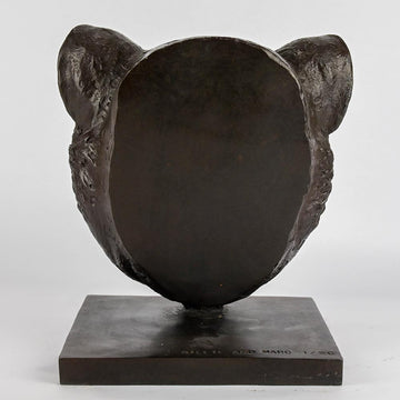 Jahanna the Asiatic Cheetah was a Face of the Wild (Bronze Sculpture)