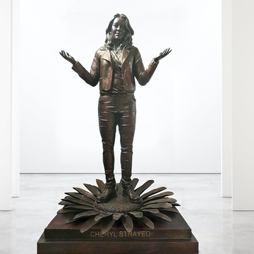 Cheryl Strayed (Bronze Sculpture)
