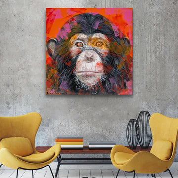 Wild about chimps (Original Painting)