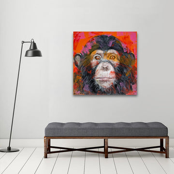 Wild about chimps (Original Painting)