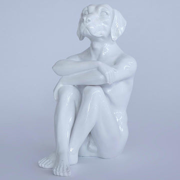 City Pup (Resin Sculpture)