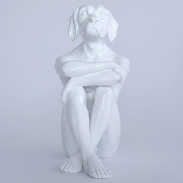 City Pup (Resin Sculpture)