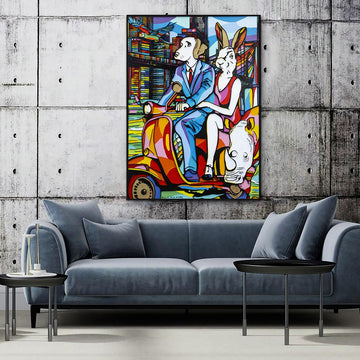 They Were City People (Original Painting)