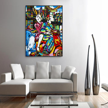 They were city lovers (Original Painting)