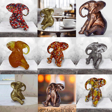 The Orphan in London (Resin Sculpture)