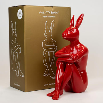 Cool City Bunny (Resin Sculpture)