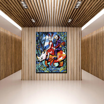 There was love in the jungle (Original Painting)