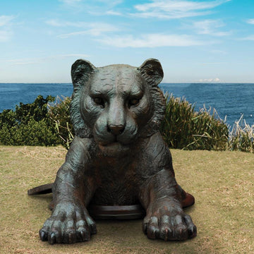 Come Out, Come Out Tiger, Wherever You Are (Bronze Sculpture, Large)