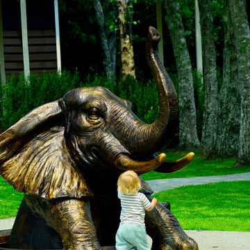 Come out, come out wherever you are (Bronze Sculpture)