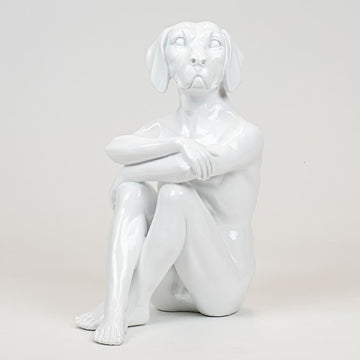 Cool City Pup (Resin Sculpture)