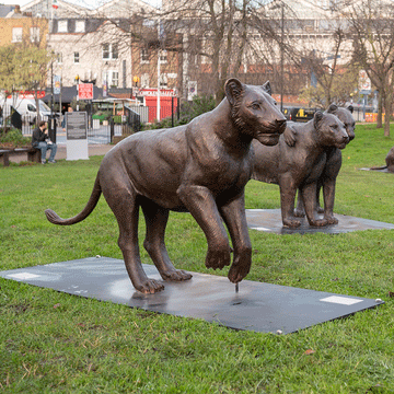 Cub 18 (Bronze Sculpture)