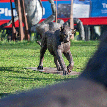 Cub 19 (Bronze Sculpture)