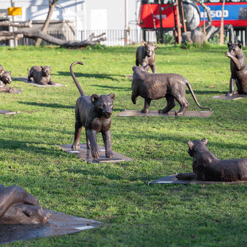 Hilts (Bronze Sculpture)
