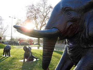 The Orphans (Bronze Sculpture)