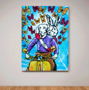 This was the day (Original painting)