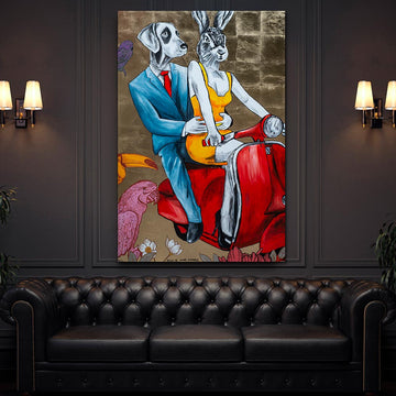 This Was the Big Day (Original Painting)