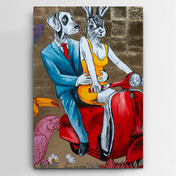 This Was the Big Day (Original Painting)