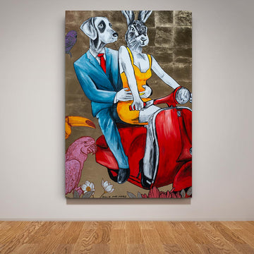 This Was the Big Day (Original Painting)