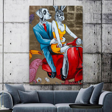 This Was the Big Day (Original Painting)