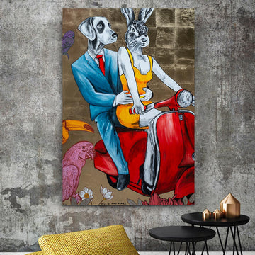 This Was the Big Day (Original Painting)