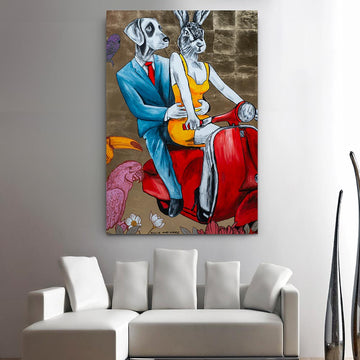 This Was the Big Day (Original Painting)