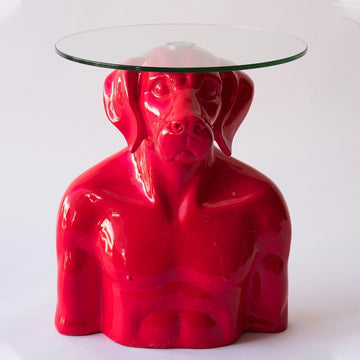 He had a head for good things (Fibreglass Sculpture)