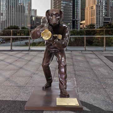 Paparazzi Pack (Bronze Sculpture)