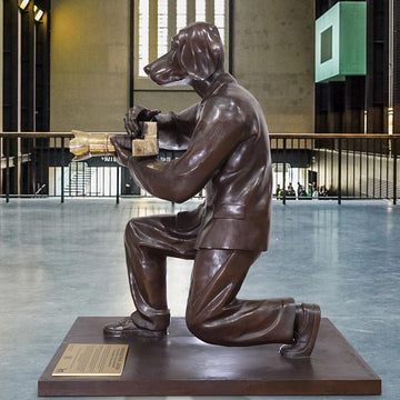 Paparazzi Pack (Bronze Sculpture)