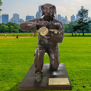 Paparazzi Pack (Bronze Sculpture)