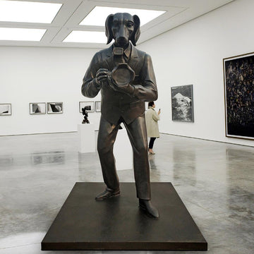 Paparazzi City Dogman (Bronze Sculpture)