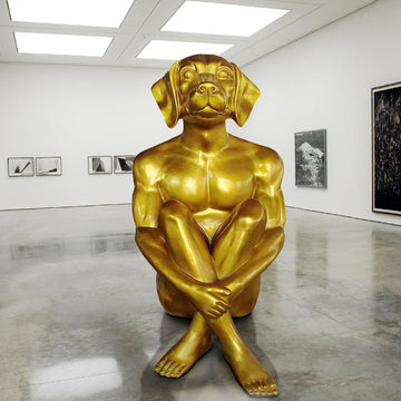 Super Big Dog (Fibreglass Sculpture)