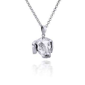 He wanted to be close to her heart (Small Pendant)