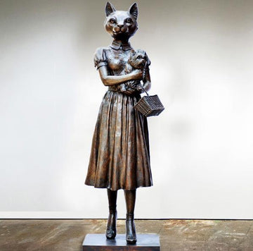 Dorothy Cat (Bronze Sculpture)
