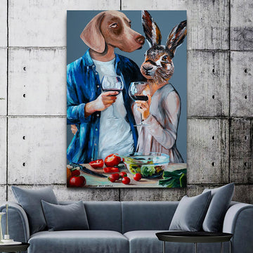 They Loved a Good Drop (Original Painting)