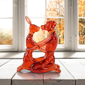 They were the best lolly kissers (Small Resin Sculpture)