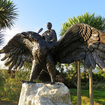Hokioi Eagle (Bronze Sculpture)